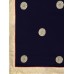 Mirchi Fashion Navy Faux Georgette Embellished Saree