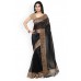 Rajnandini Black Tussar Silk Traditional Saree